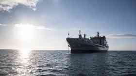 RFA Tiderace arrives in the UK
