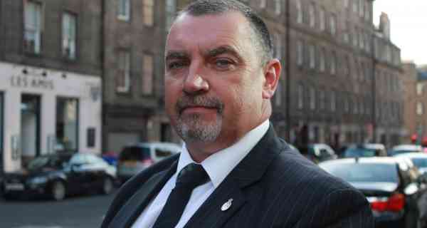 Eamon Keating, national chairman of the Defence Police Federation